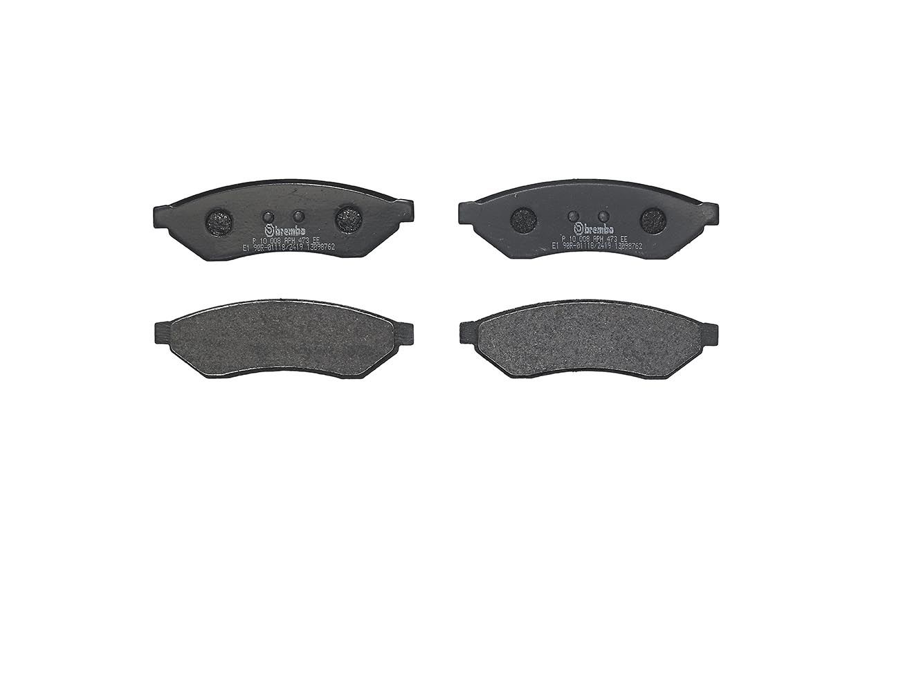 Гальмівні колодки дискові BREMBO P10008 - zapix