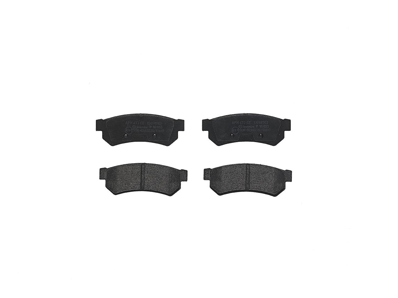 Гальмівні колодки дискові BREMBO P10053 - zapix