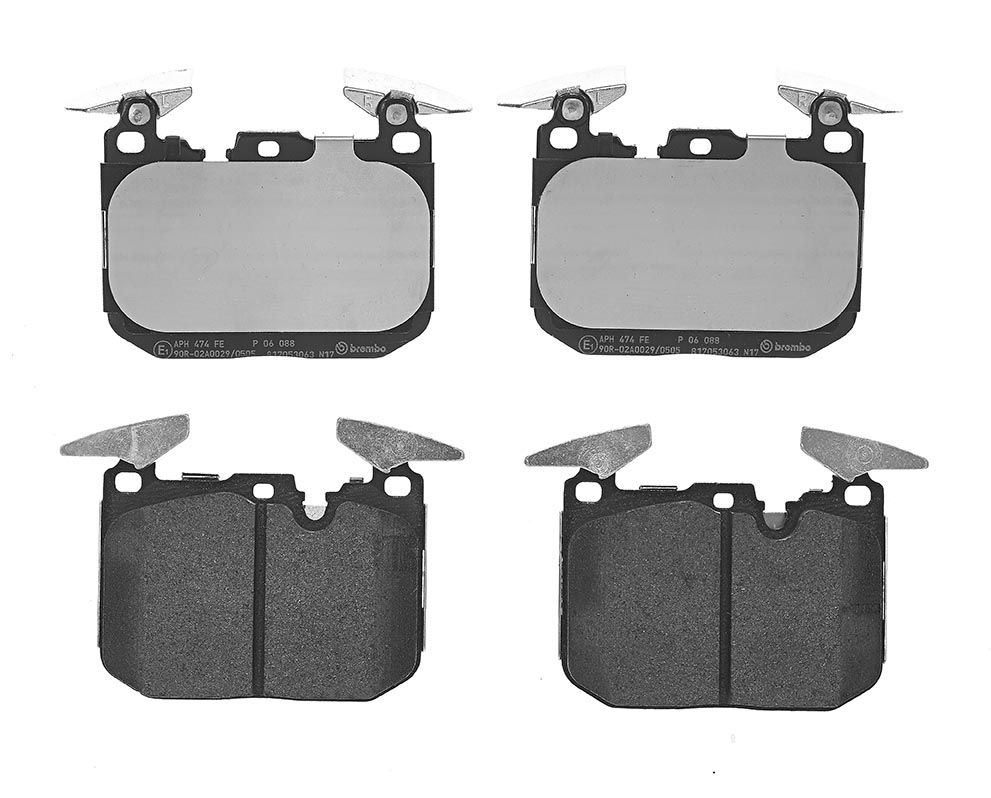 Гальмівні колодки дискові BREMBO P06088 - zapix