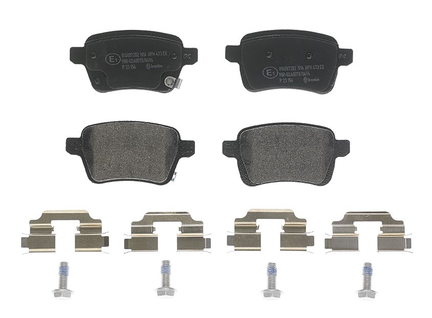 Гальмівні колодки дискові BREMBO P23156 - zapix