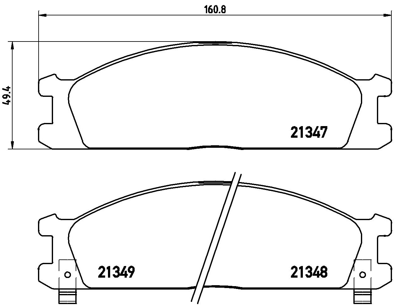 Гальмівні колодки дискові BREMBO P24026 - zapix