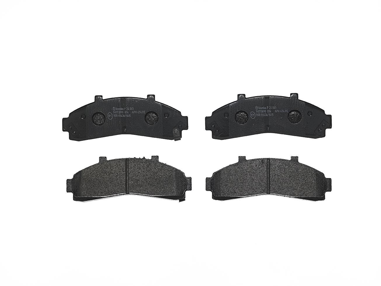 Гальмівні колодки дискові BREMBO P24041 - zapix