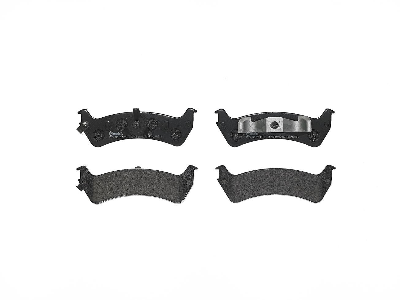 Гальмівні колодки дискові BREMBO P24042 - zapix