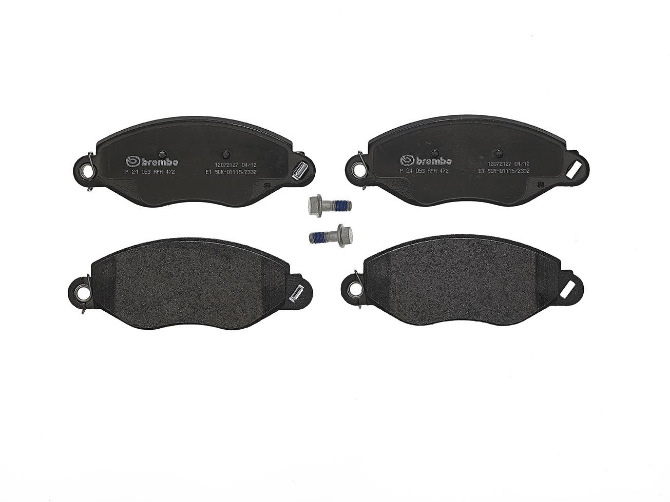 Гальмівні колодки дискові BREMBO P24053 - zapix