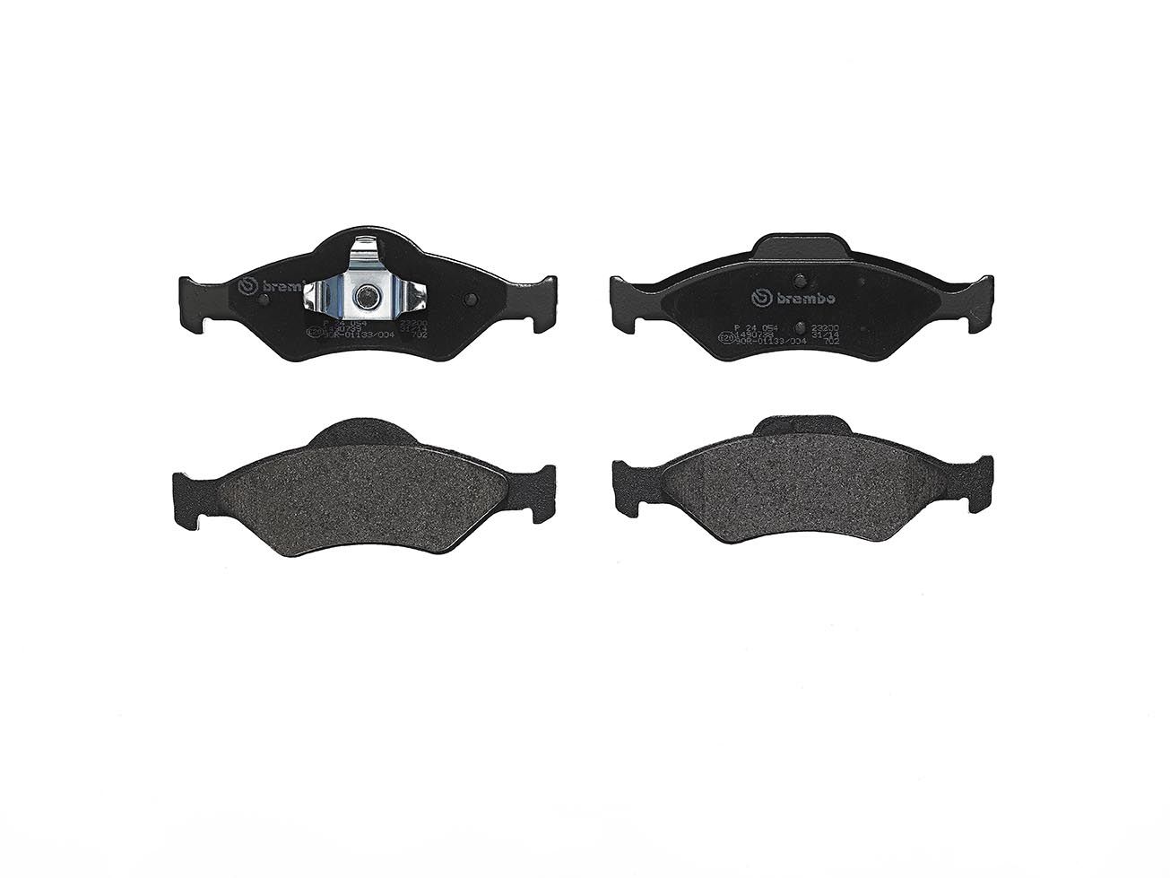 Гальмівні колодки дискові BREMBO P24054 - zapix