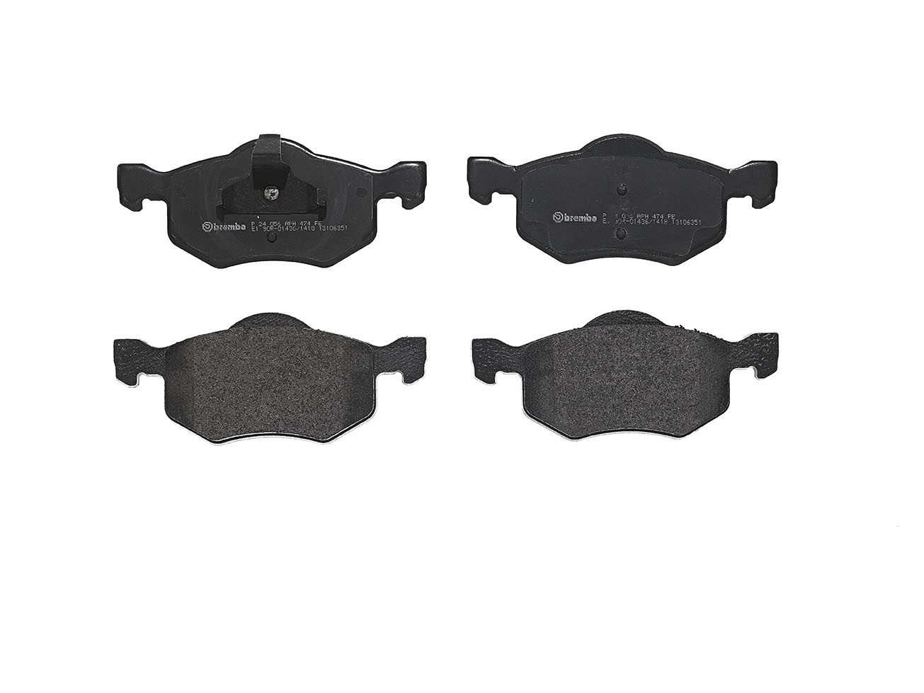Гальмівні колодки дискові BREMBO P24056 - zapix