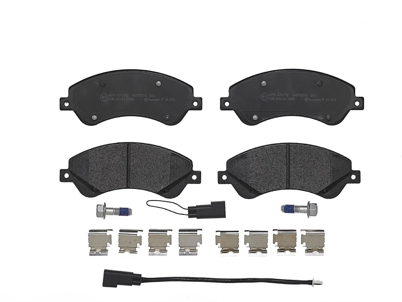 Гальмівні колодки дискові BREMBO P24065 - zapix