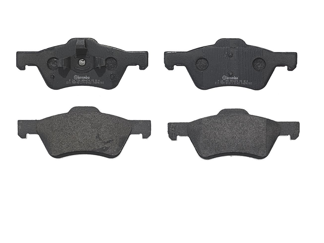 Гальмівні колодки дискові BREMBO P24159 - zapix