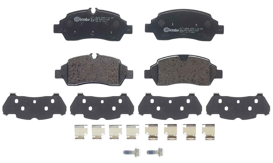 Гальмівні колодки дискові BREMBO P24209 - zapix