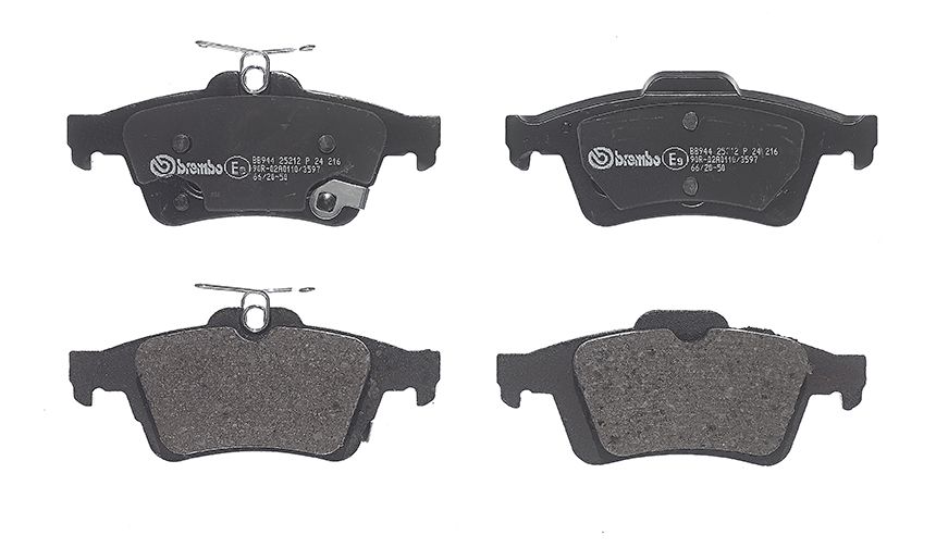 Гальмівні колодки дискові BREMBO P24216 - zapix