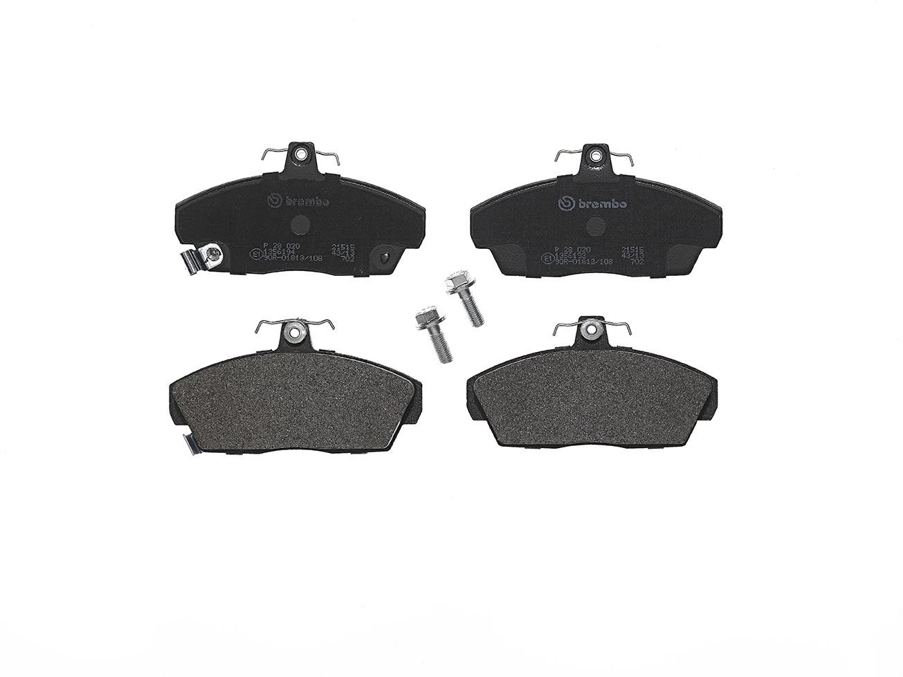 Гальмівні колодки дискові BREMBO P28020 - zapix