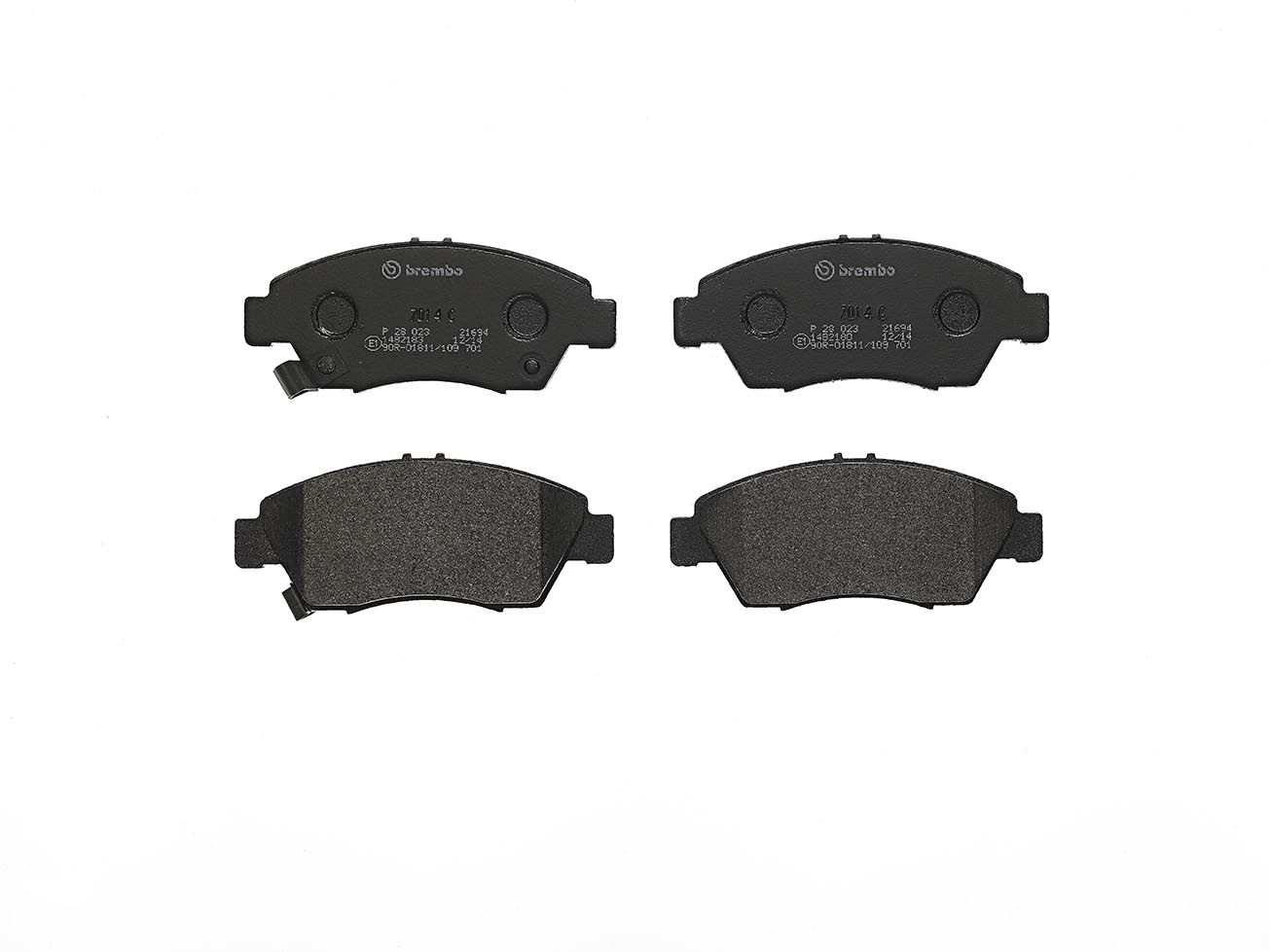 Гальмівні колодки дискові BREMBO P28023 - zapix