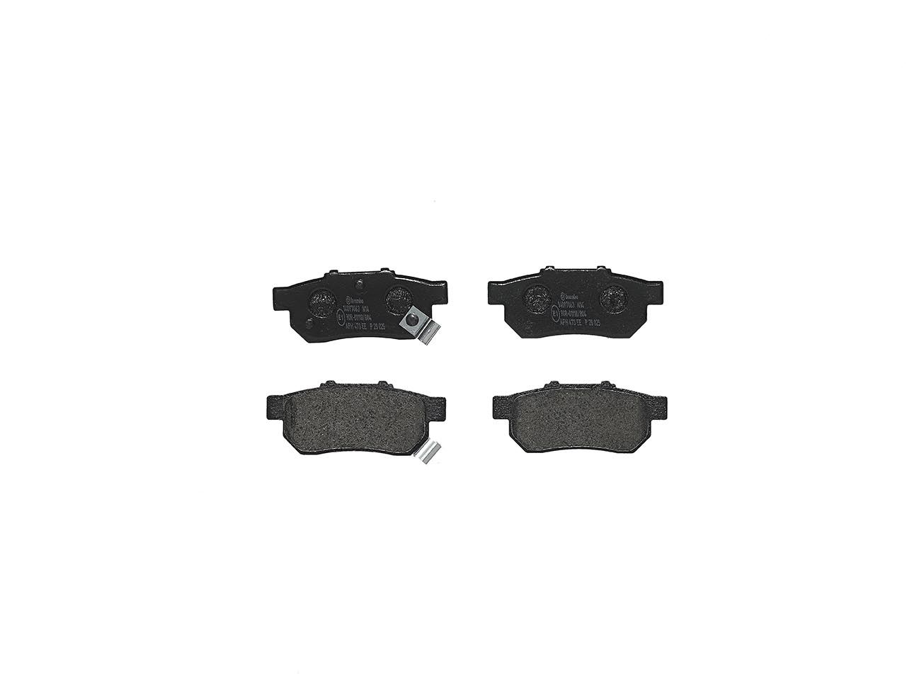 Гальмівні колодки дискові BREMBO P28025 - zapix