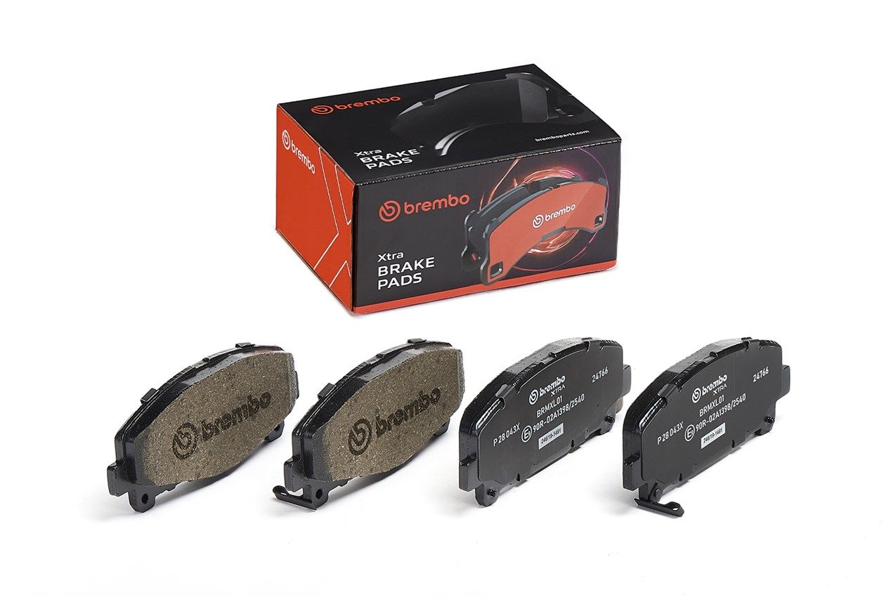 Гальмівні колодки дискові BREMBO P28043X - zapix