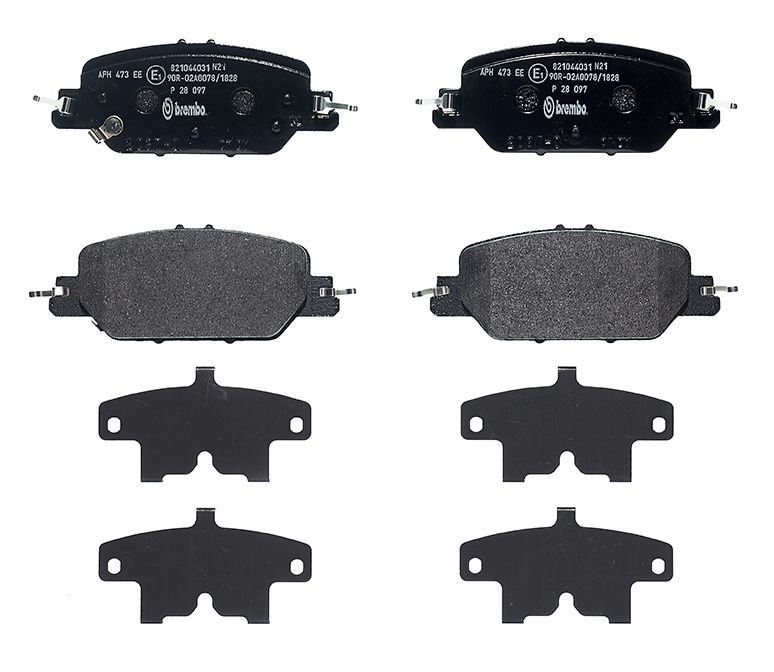 Гальмівні колодки дискові BREMBO P28097 - zapix