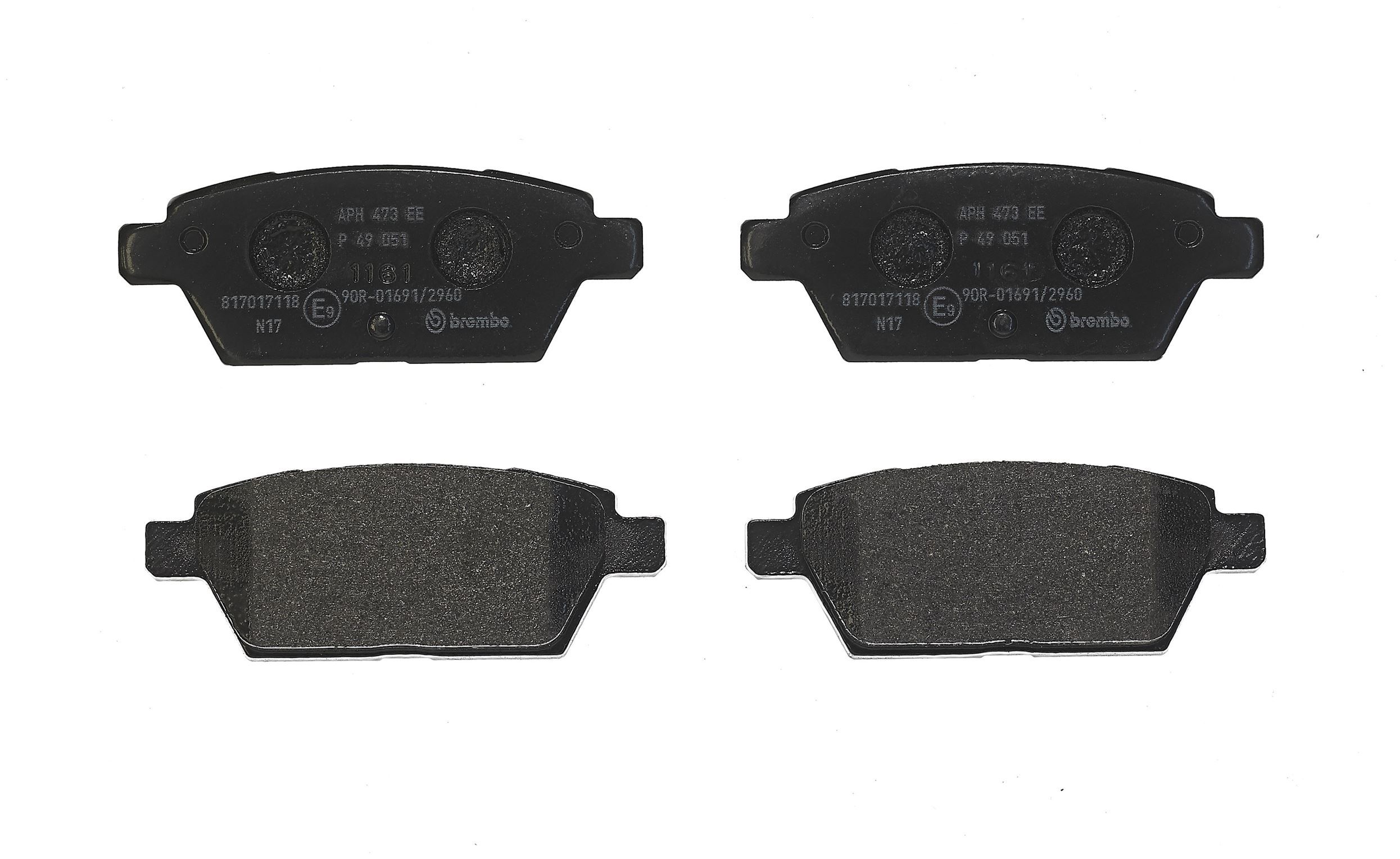 Гальмівні колодки дискові BREMBO P49051 - zapix