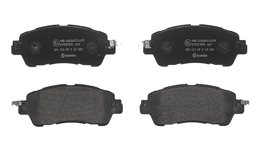 Гальмівні колодки дискові BREMBO P49055 - zapix