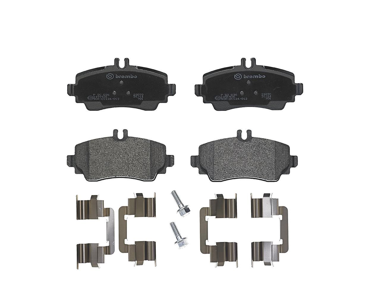 Гальмівні колодки дискові BREMBO P50036 - zapix