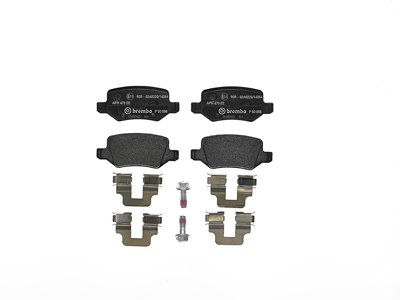 Гальмівні колодки дискові BREMBO P50058 - zapix