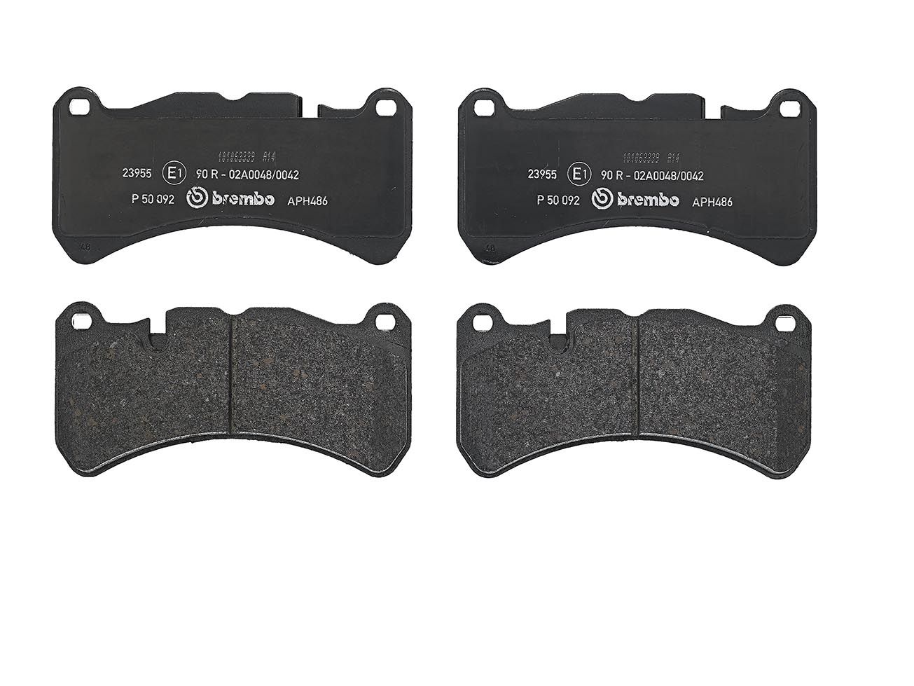 Гальмівні колодки дискові BREMBO P50092 - zapix
