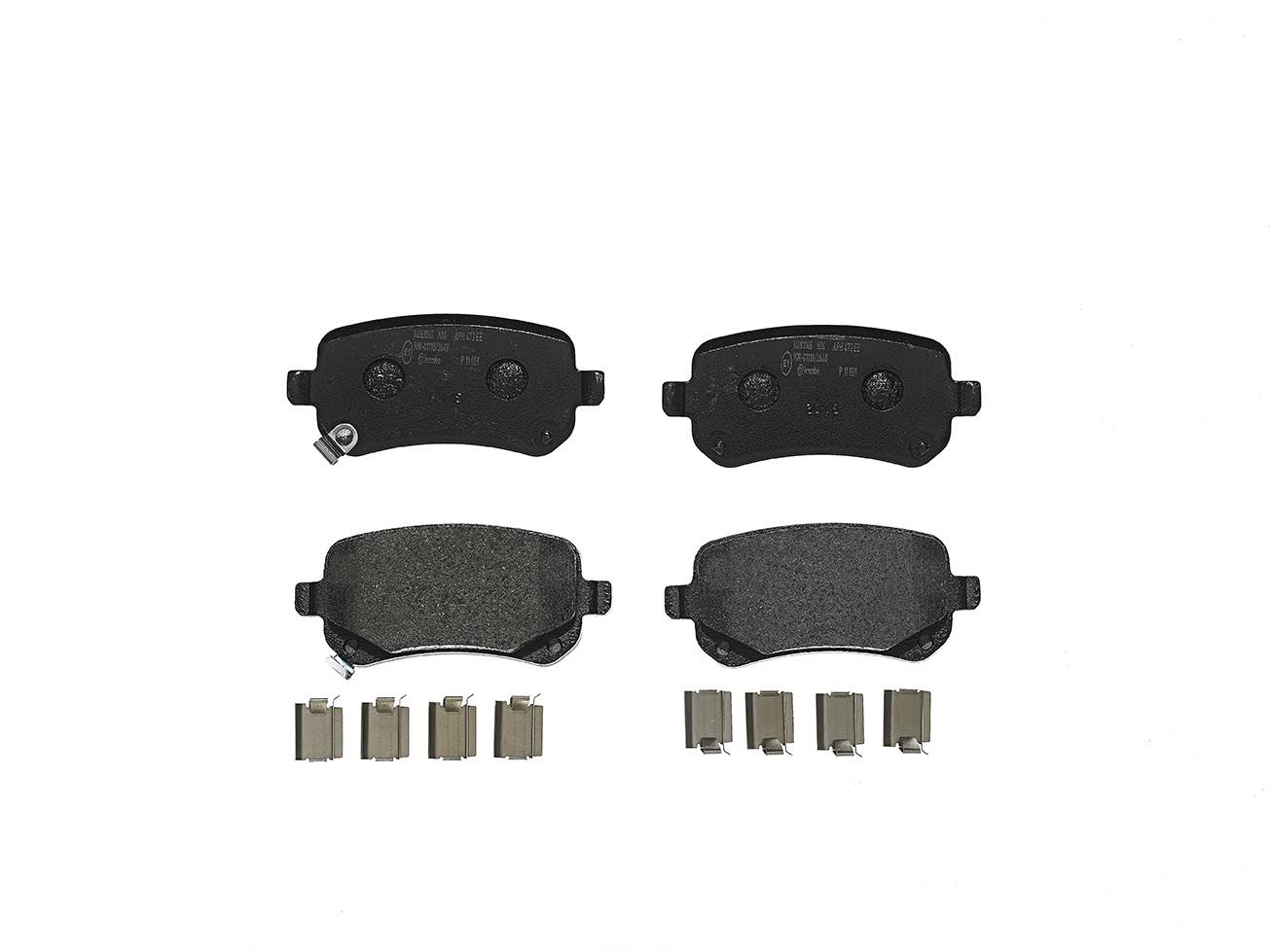 Гальмівні колодки дискові BREMBO P11021 - zapix