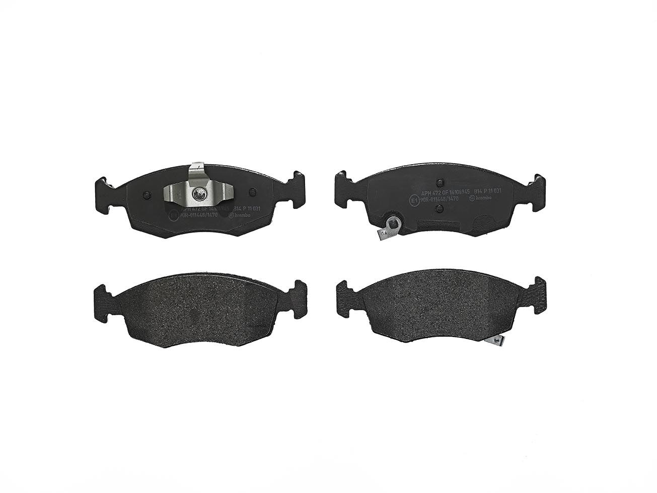 Гальмівні колодки дискові BREMBO P11031 - zapix