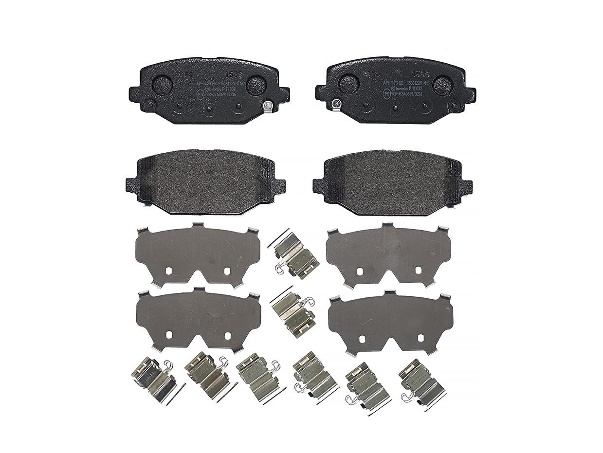 Гальмівні колодки дискові BREMBO P11032 - zapix