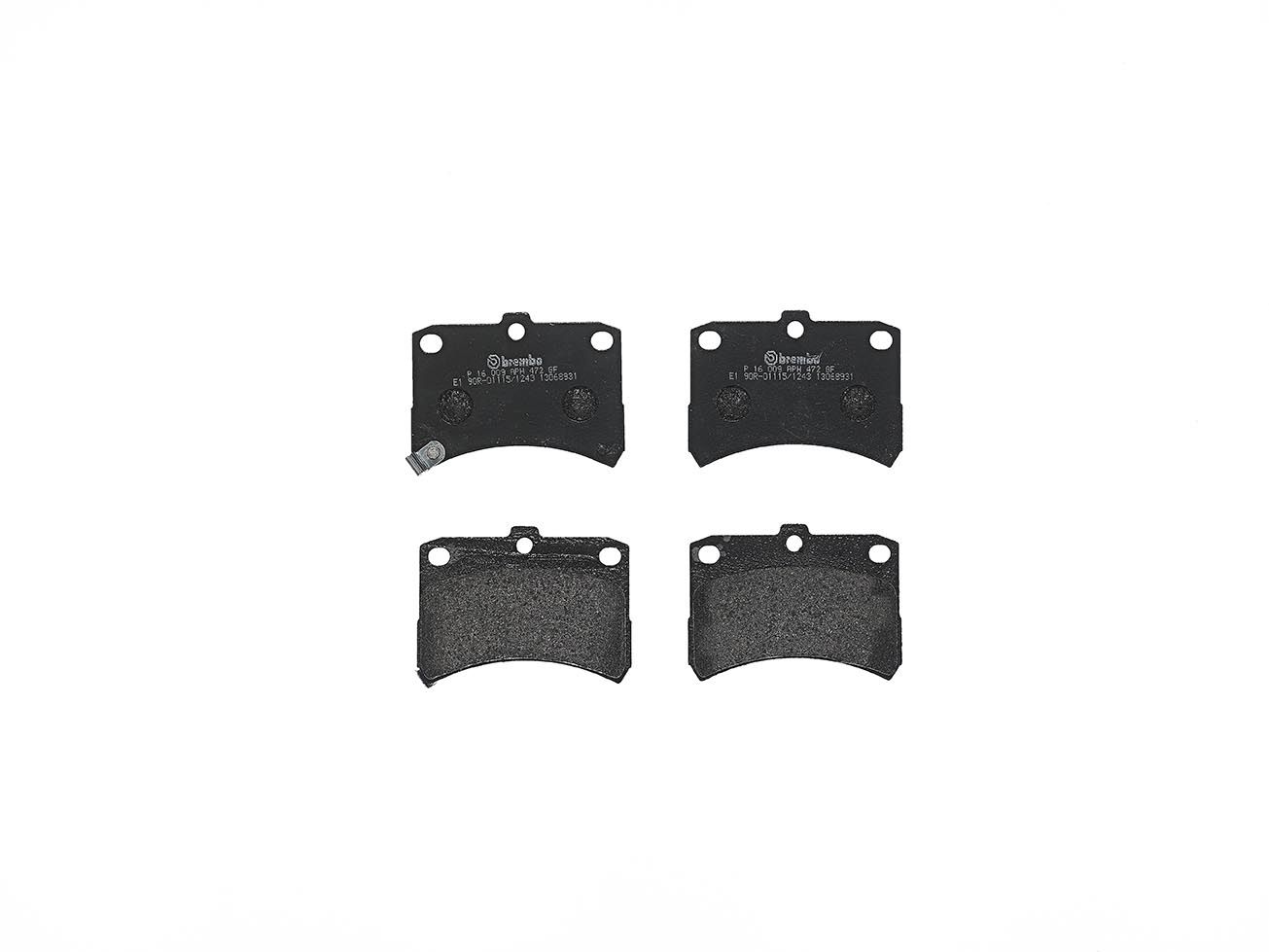 Гальмівні колодки дискові BREMBO P16009 - zapix