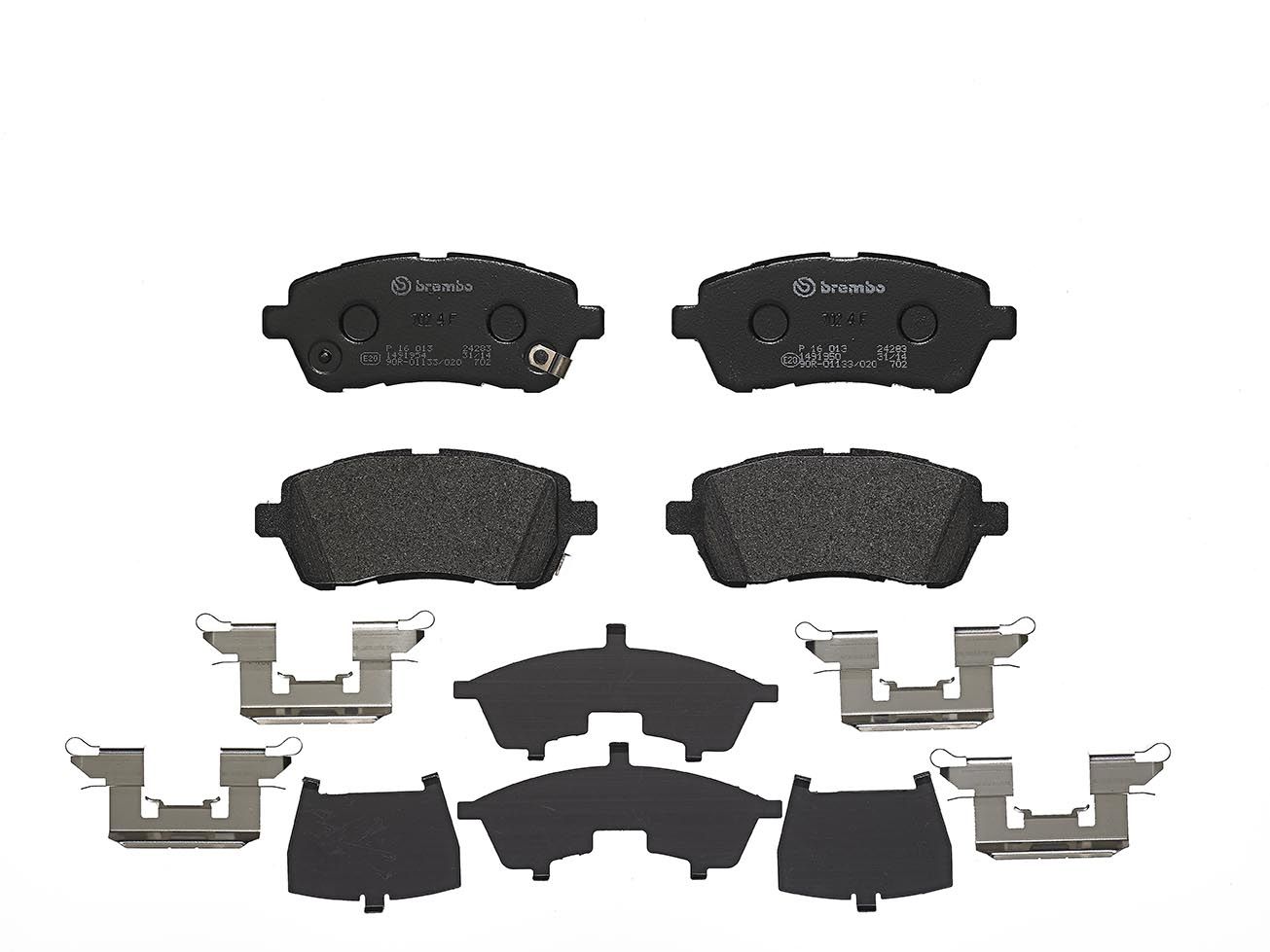 Гальмівні колодки дискові BREMBO P16013 - zapix