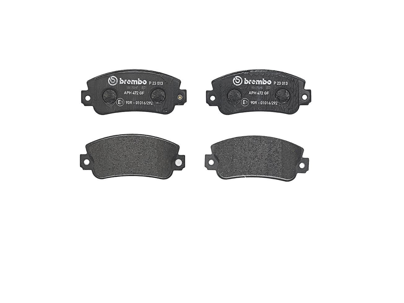Гальмівні колодки дискові BREMBO P23013 - zapix