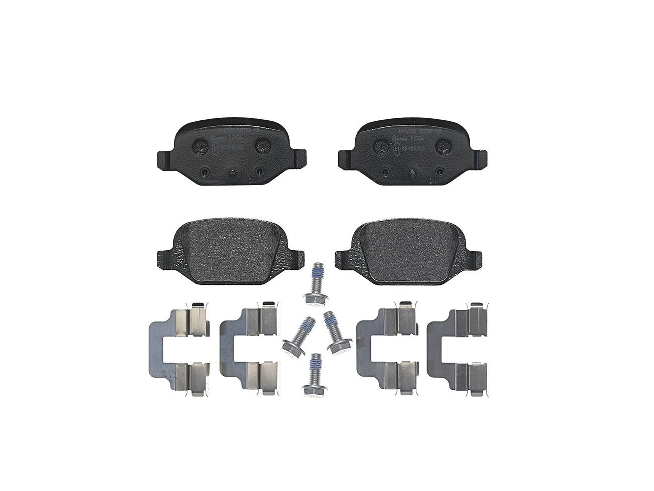 Гальмівні колодки дискові BREMBO P23064 - zapix