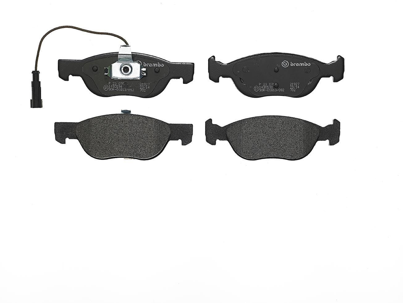 Гальмівні колодки дискові BREMBO P23070 - zapix