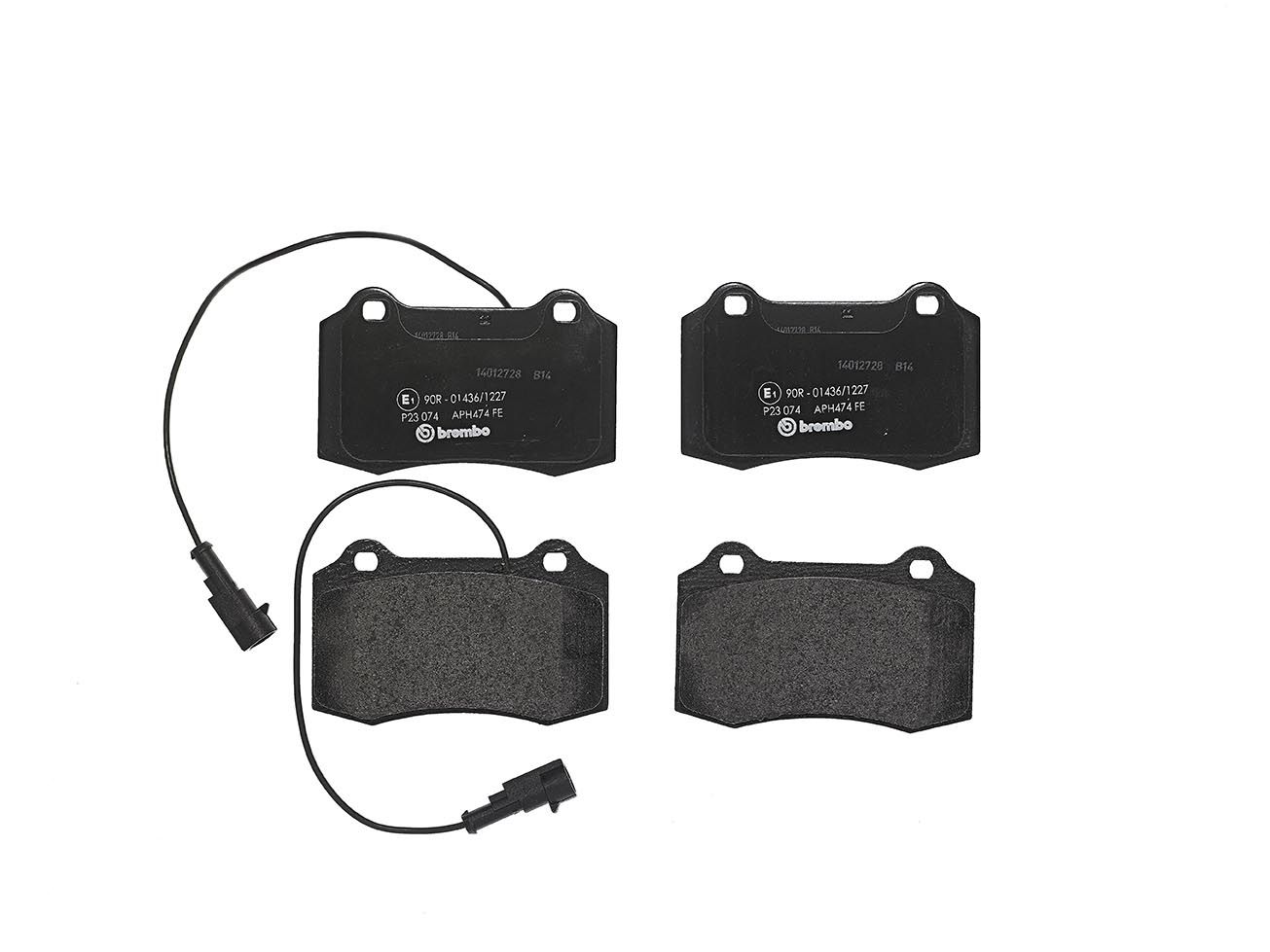 Гальмівні колодки дискові BREMBO P23074 - zapix