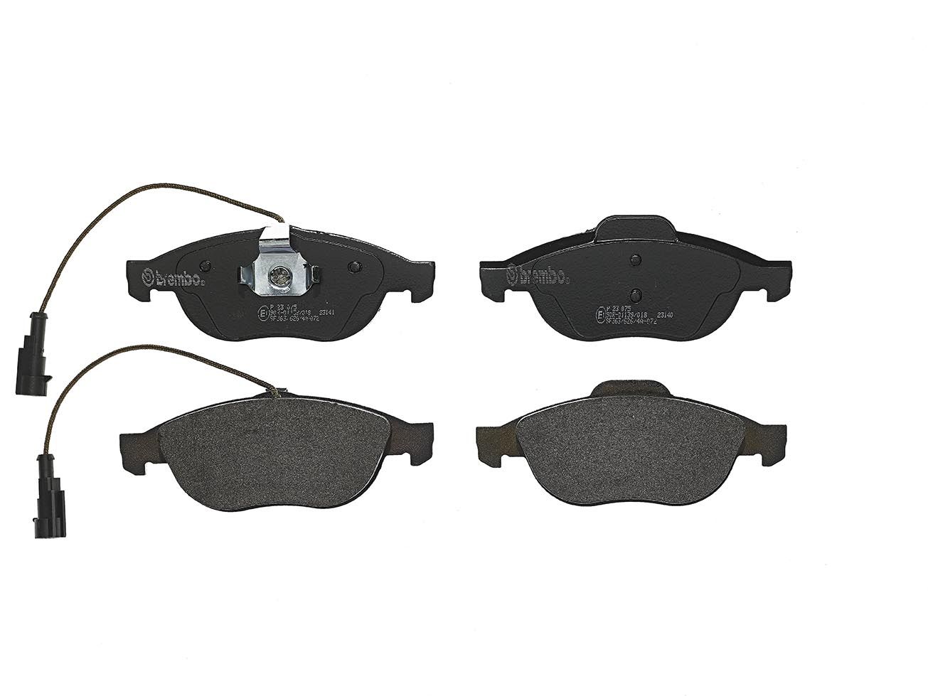 Гальмівні колодки дискові BREMBO P23075 - zapix