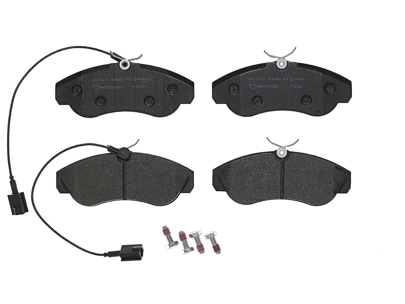Гальмівні колодки дискові BREMBO P23084 - zapix
