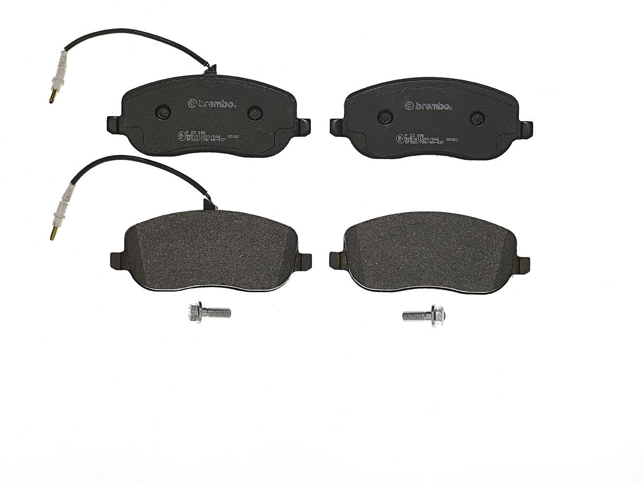 Гальмівні колодки дискові BREMBO P23090 - zapix