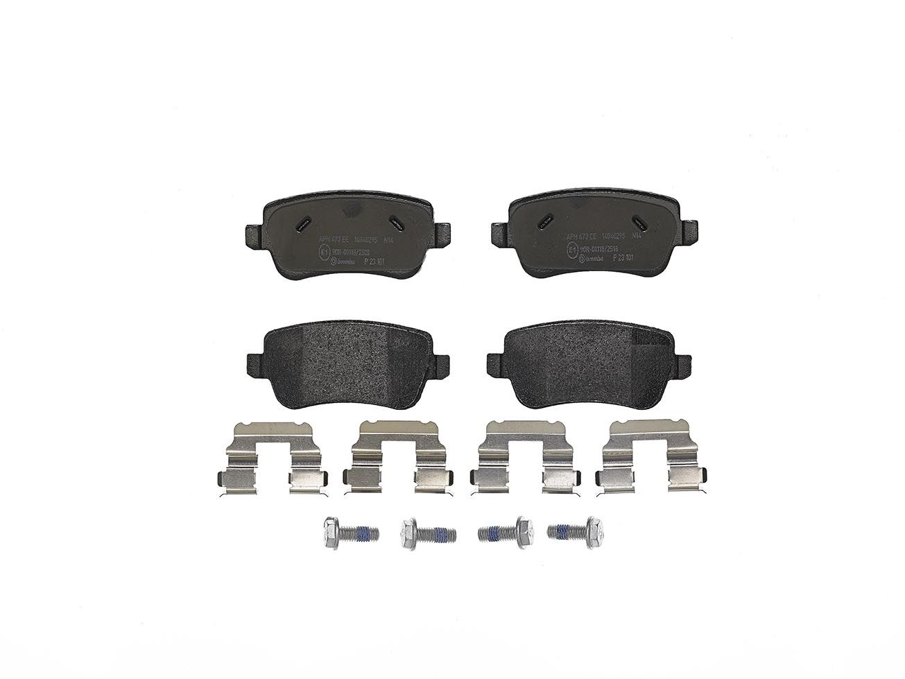 Гальмівні колодки дискові BREMBO P23101 - zapix