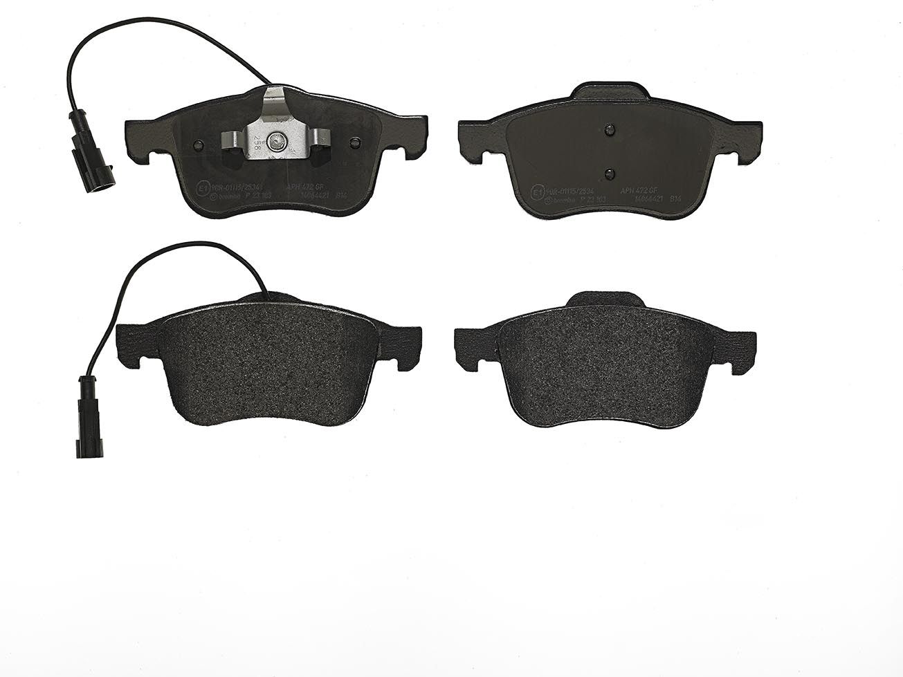 Гальмівні колодки дискові BREMBO P23103 - zapix