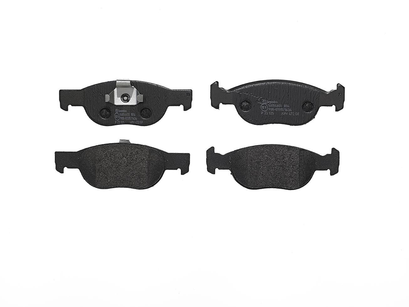 Гальмівні колодки дискові BREMBO P23125 - zapix