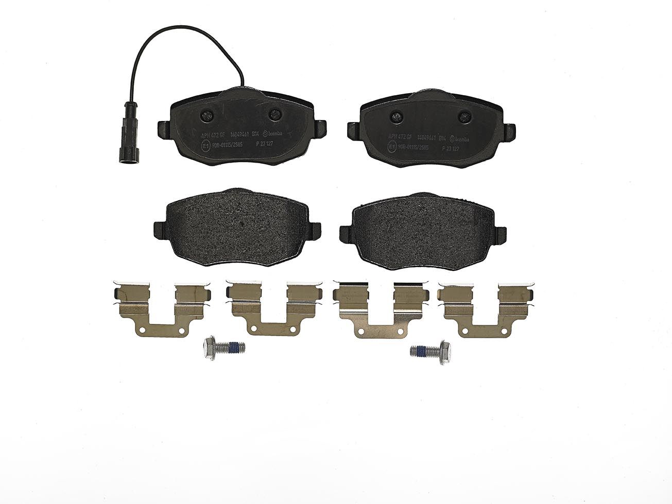 Гальмівні колодки дискові BREMBO P23127 - zapix