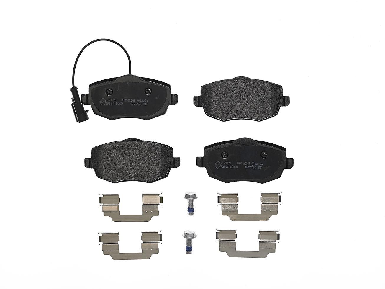 Гальмівні колодки дискові BREMBO P23128 - zapix