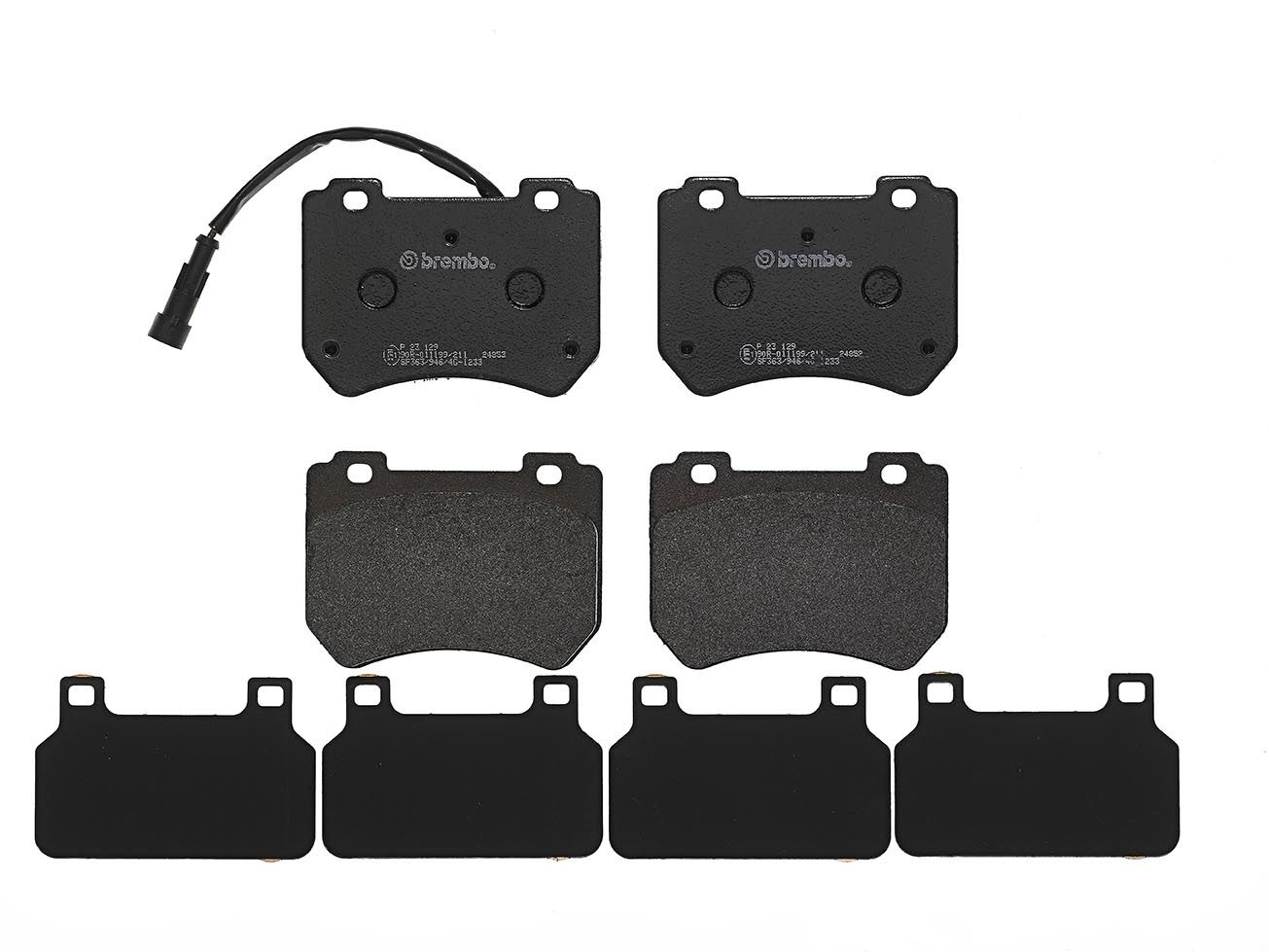 Гальмівні колодки дискові BREMBO P23129 - zapix