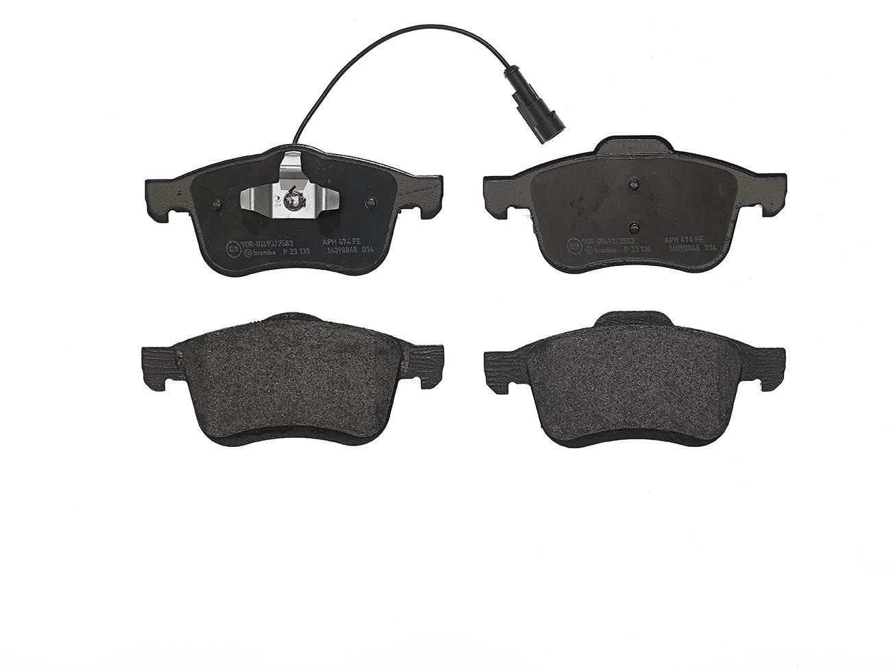 Гальмівні колодки дискові BREMBO P23130 - zapix