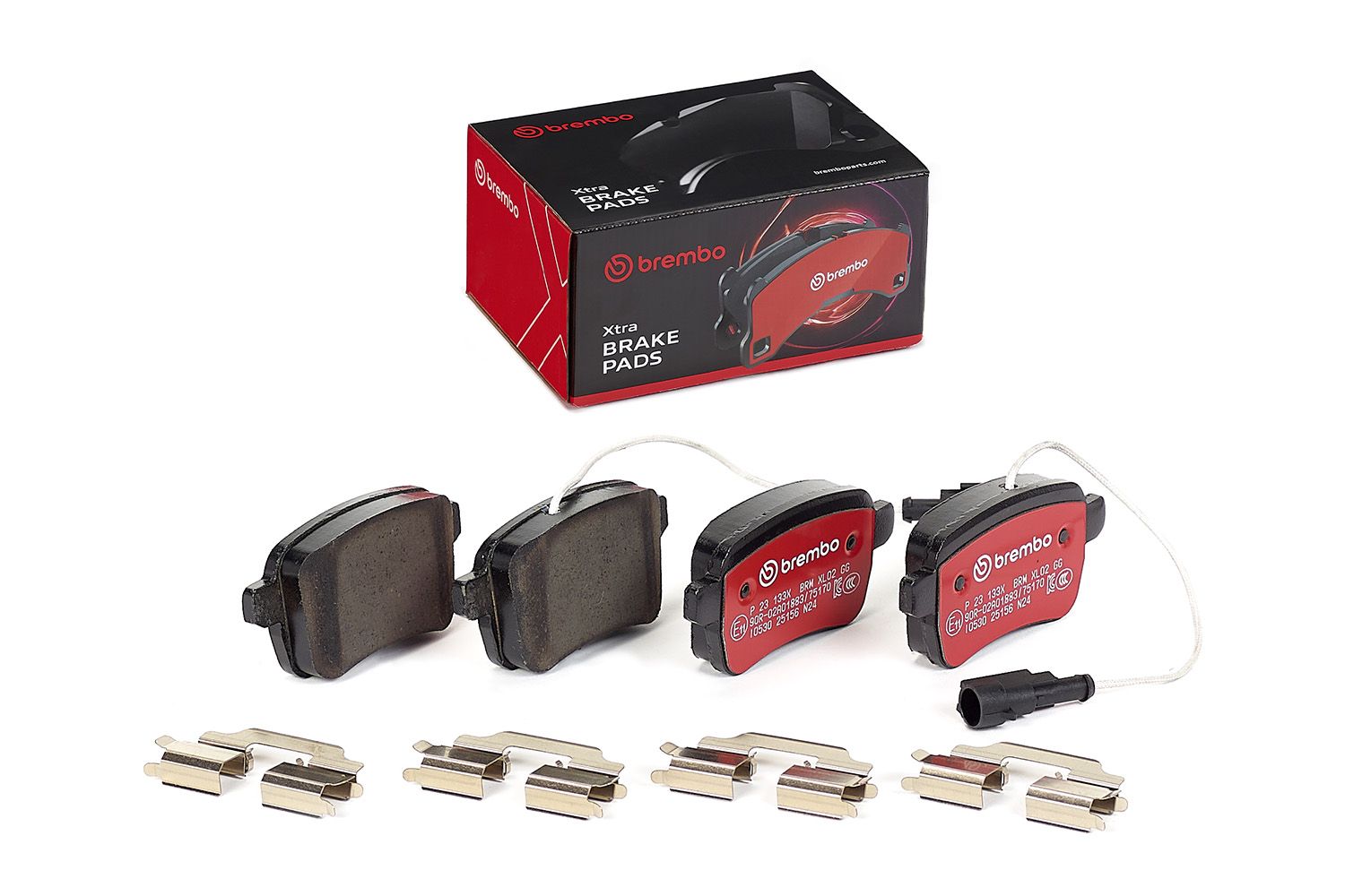 Гальмівні колодки дискові BREMBO P23133X - zapix