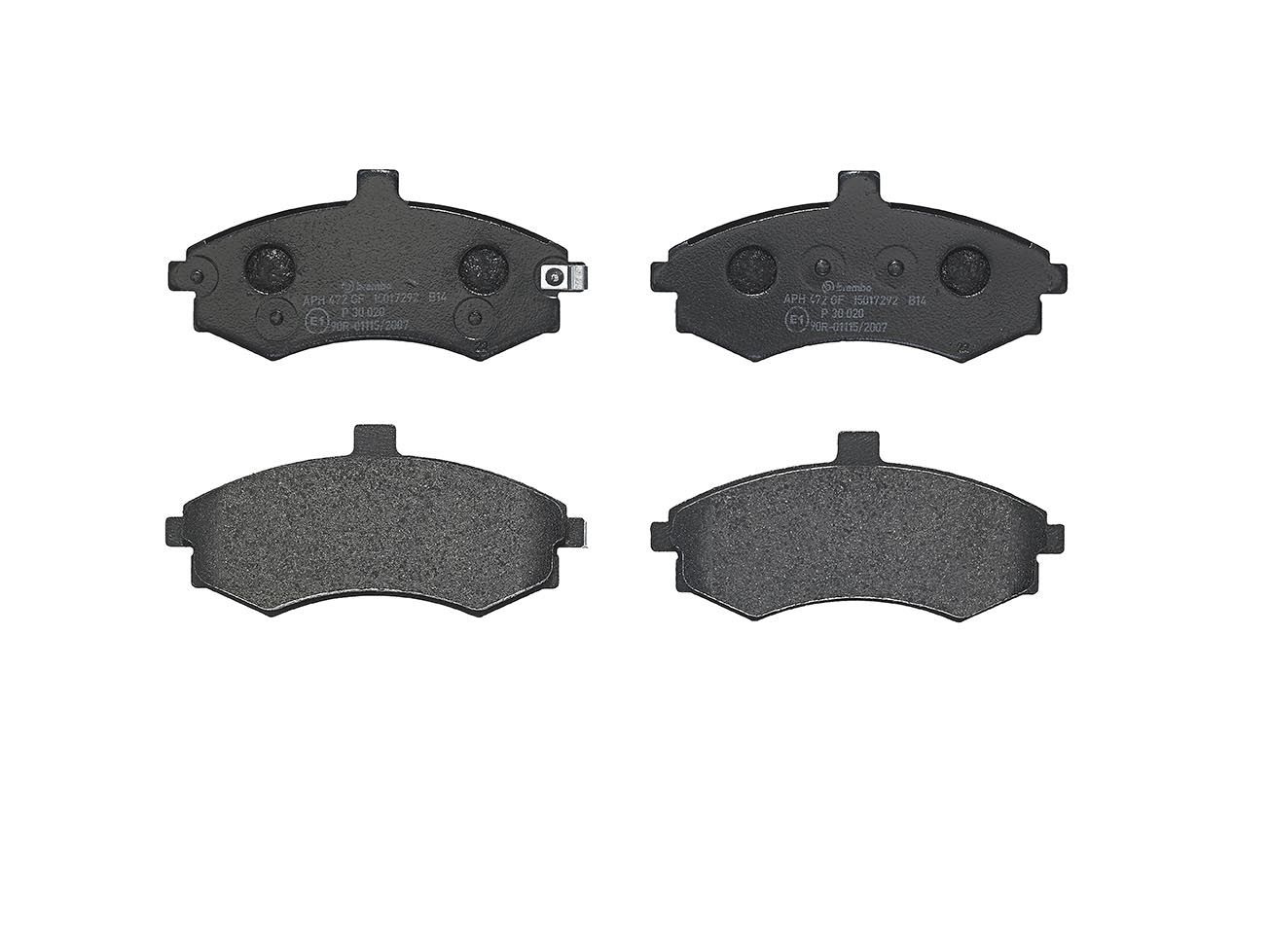 Гальмівні колодки дискові BREMBO P30020 - zapix