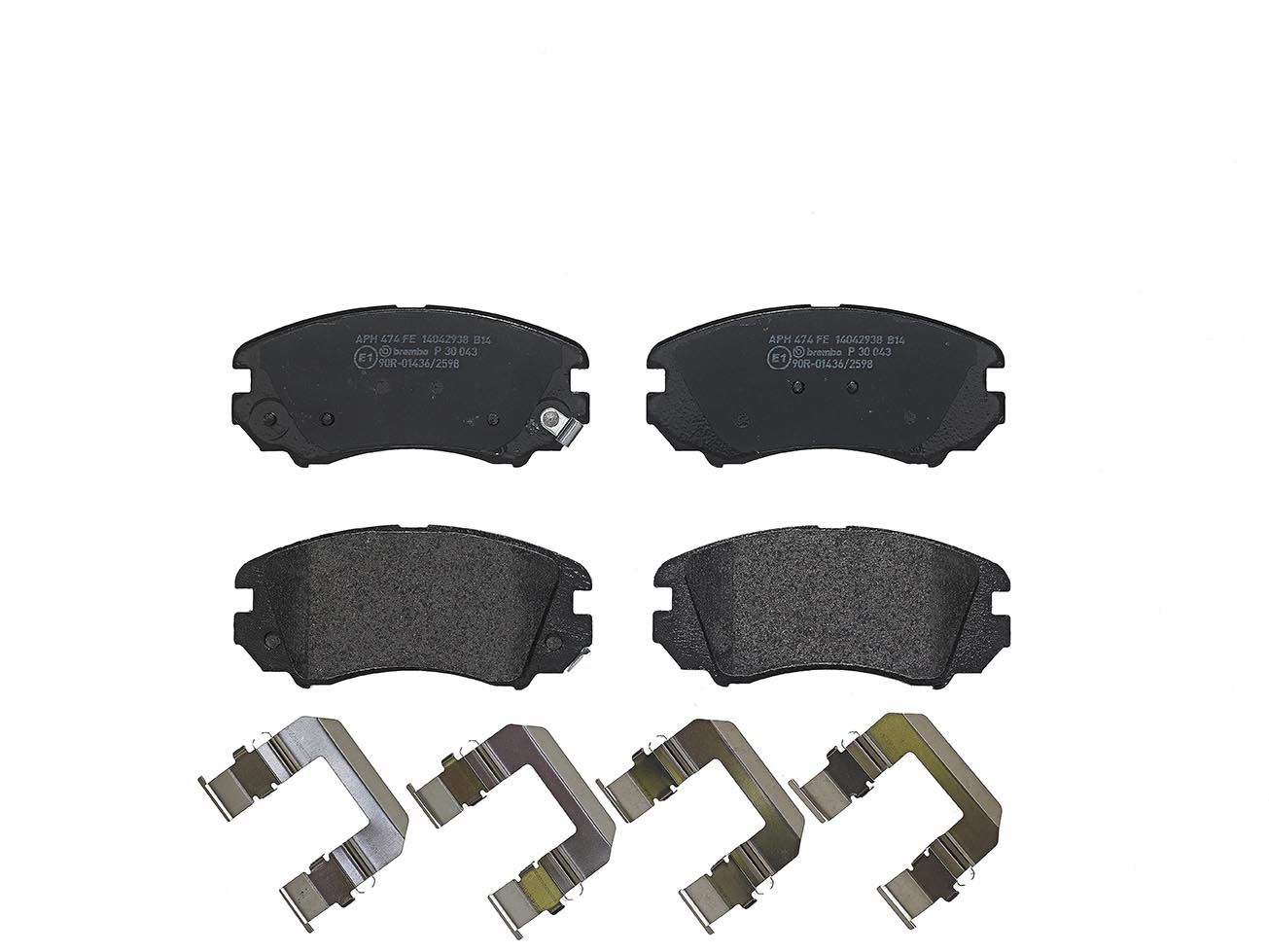 Гальмівні колодки дискові BREMBO P30043 - zapix