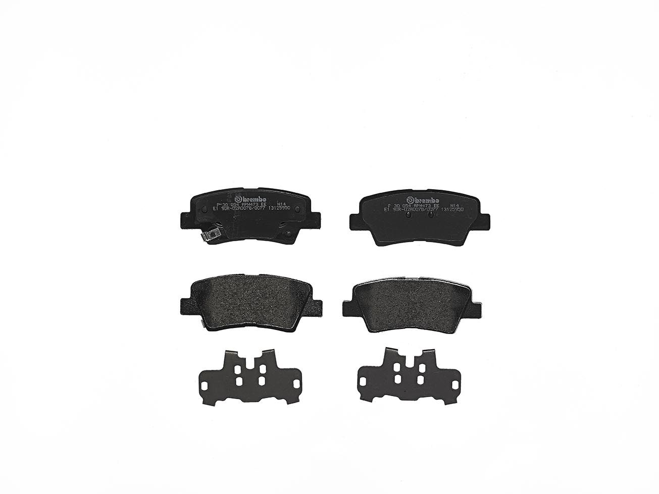 Гальмівні колодки дискові BREMBO P30054 - zapix