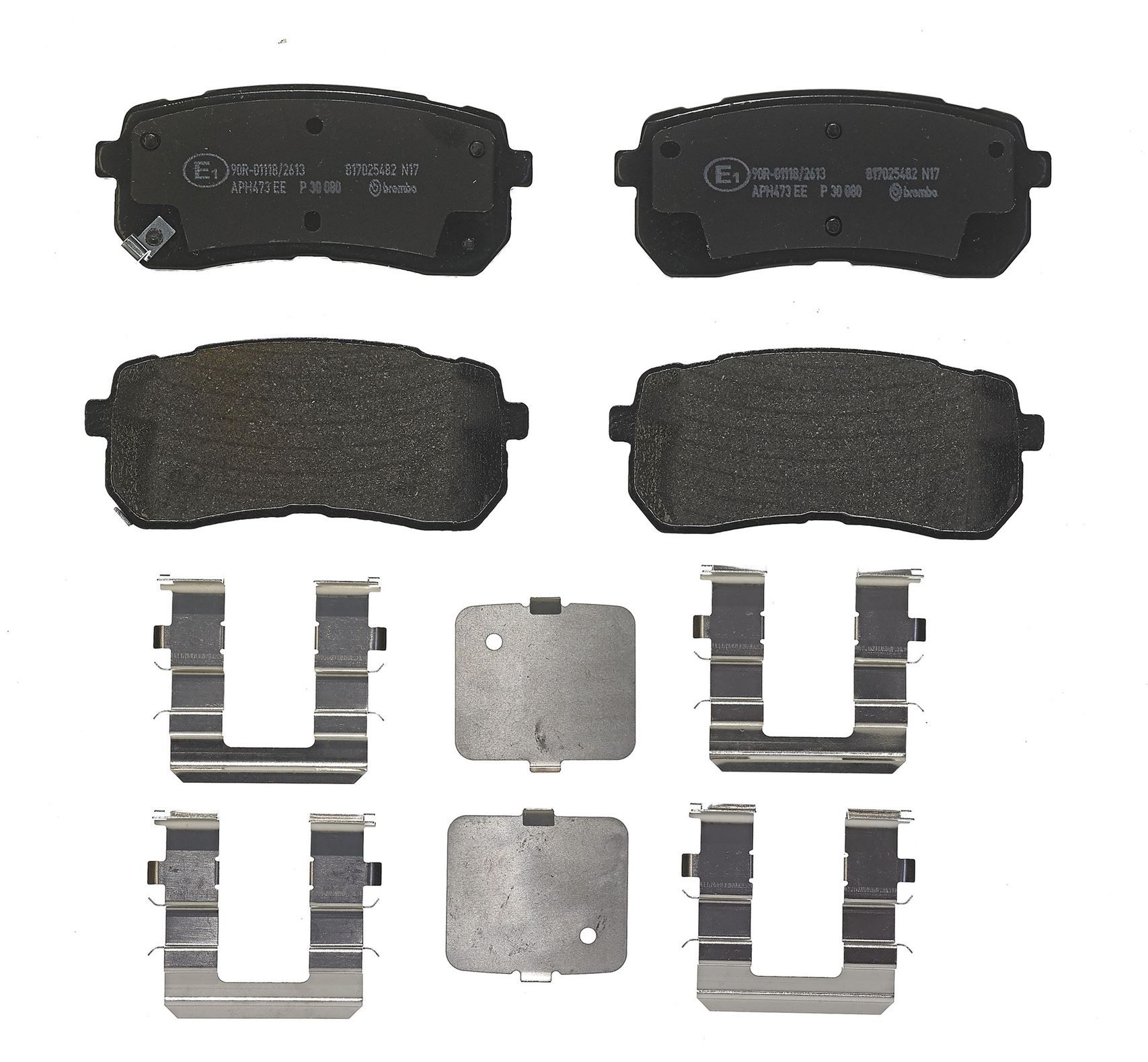 Гальмівні колодки дискові BREMBO P30080 - zapix