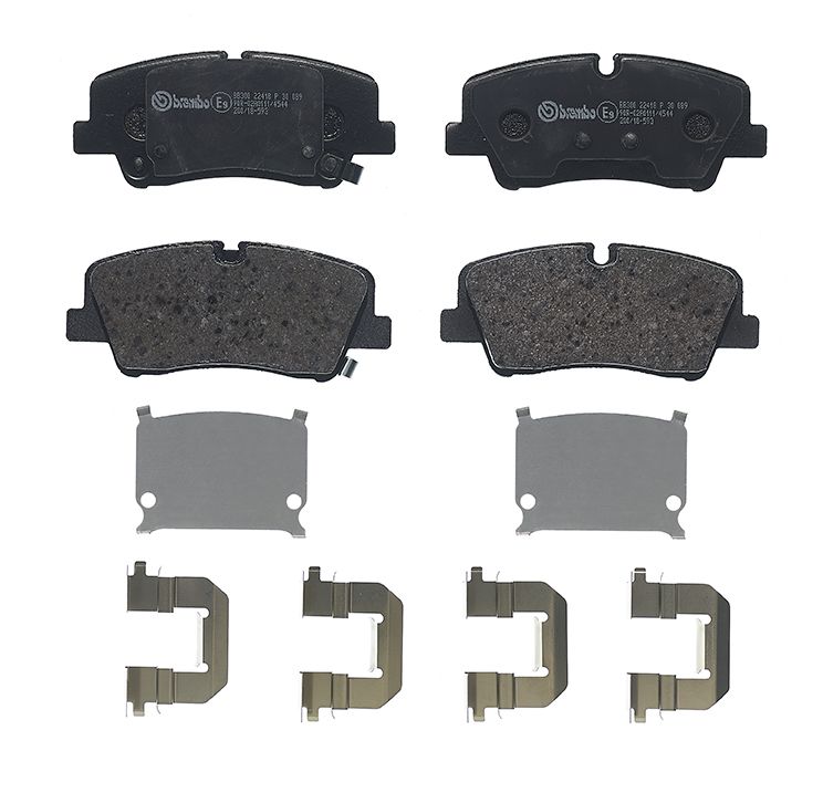 Гальмівні колодки дискові BREMBO P30089 - zapix