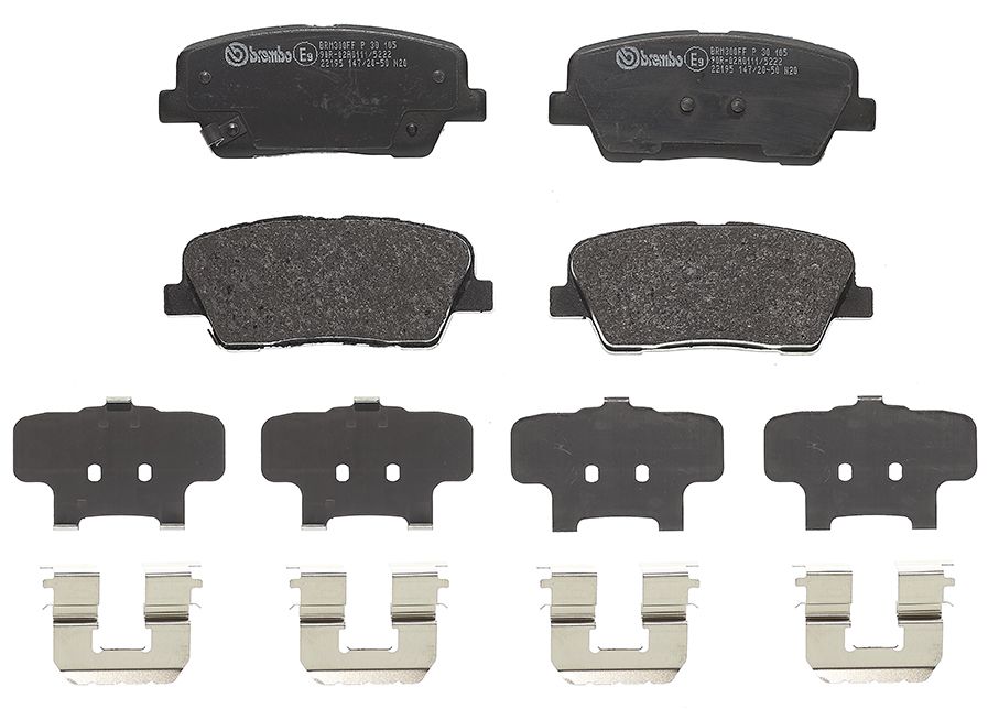 Гальмівні колодки дискові BREMBO P30105 - zapix